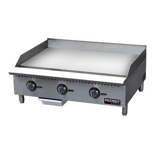 Patriot Platinum Thermostat Controlled Gas Griddle 36" PATRIOT